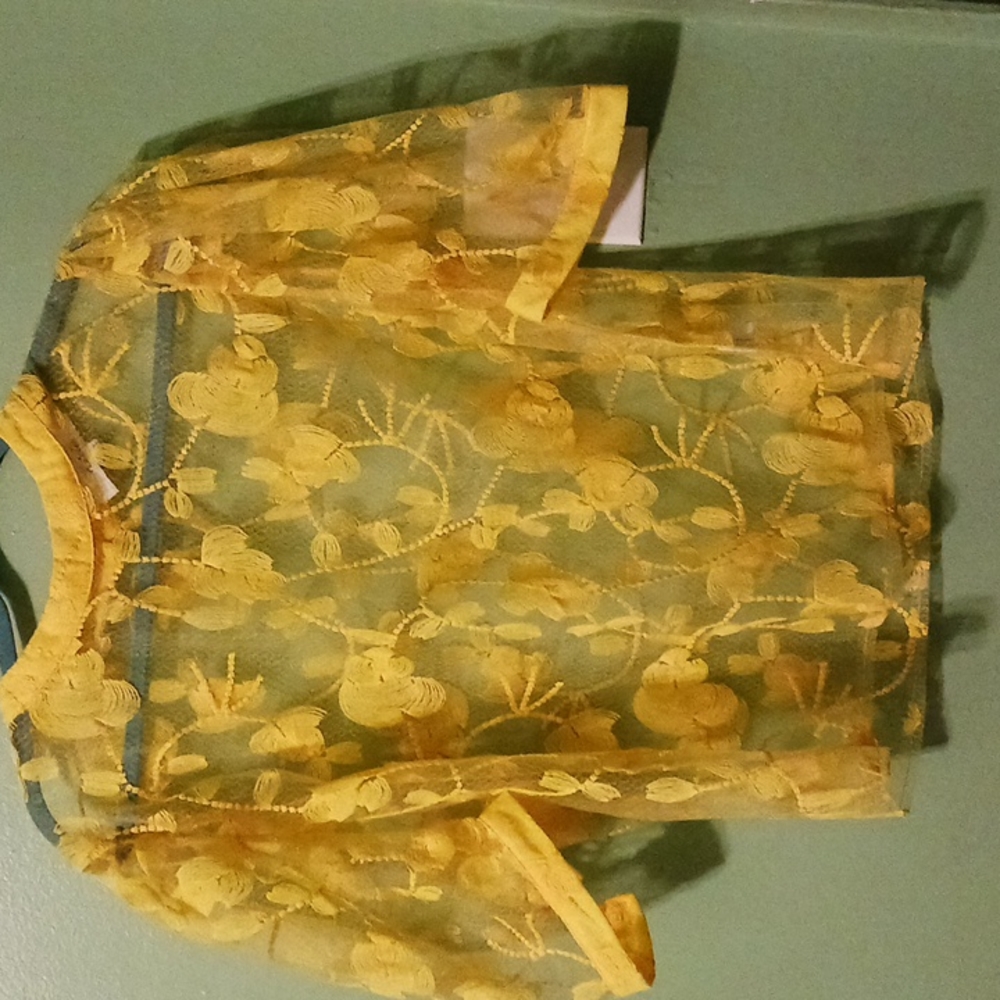 Yellow shirt